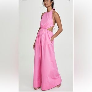 STAUD Apfel Cutout Maxi Dress Size M